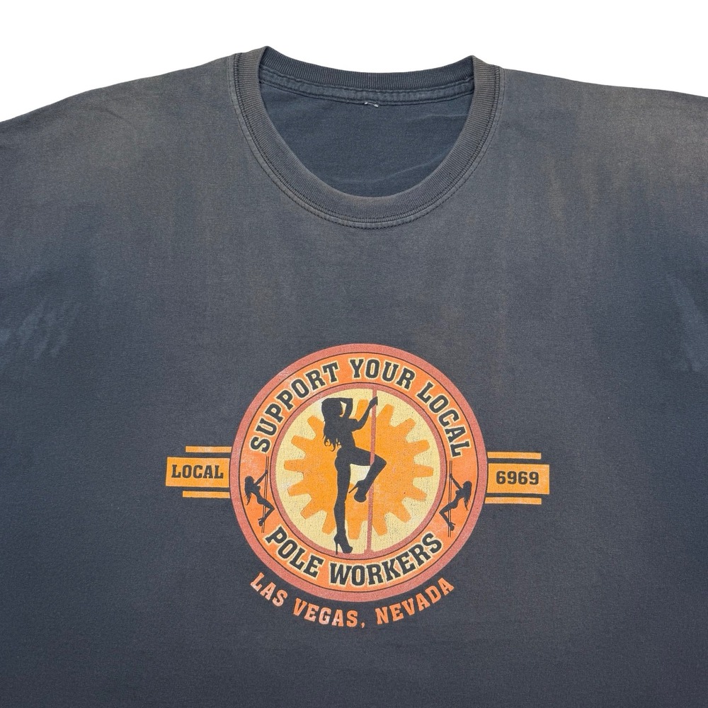 Vintage Las‎ Vegas strip club stripper shirt